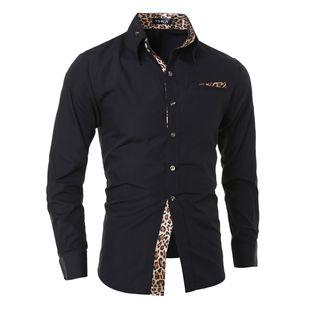 Leopard Trim Shirt