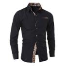 Leopard Trim Shirt