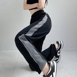 High Waist Zip Sweatpants