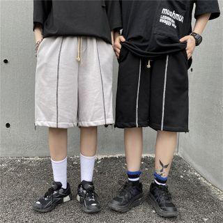 Side Zip Cargo Shorts