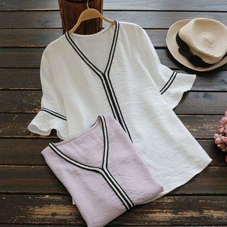 Ruffle Cuff Top