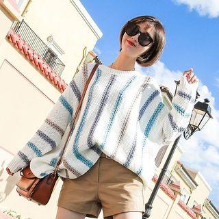 Oversized Striped Sweater