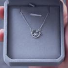 925 Sterling Silver Planet Pendant Necklace Star Necklace - One Size