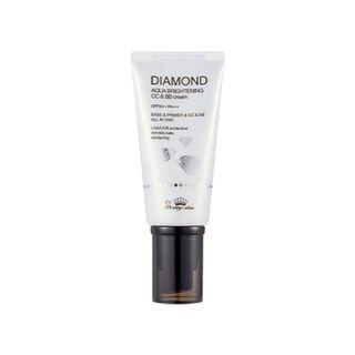 Pretty Skin - Diamond Aqua Brightening Cc & Bb Cream 50g