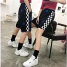 Check Couple Matching Shorts