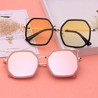 Polygon Sunglasses G4-884 - Yellow - One Size