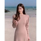 Dali Hotel A-line Maxi Knit Dress