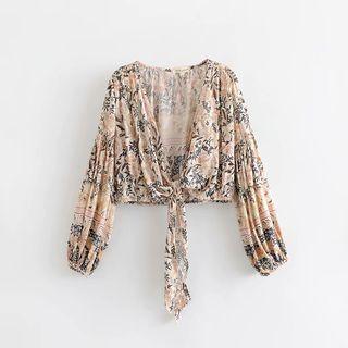 Floral Crop Top