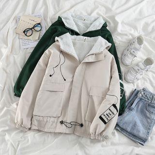 Hood Zip Jacket / Mock-neck Long-sleeve T-shirt