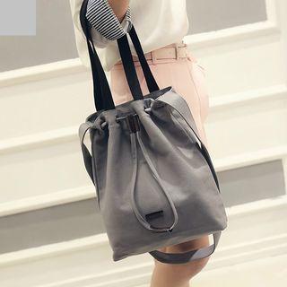 Drawcord Shoulder Bag