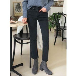 Slim-fit Brushed-fleece Lined Pants