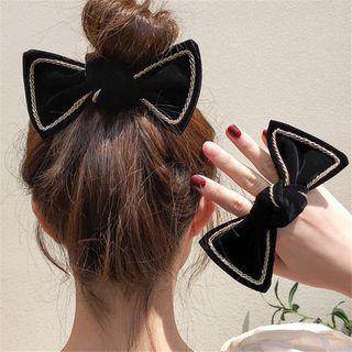 Velvet Ribbon Hair Clip / Scrunchie