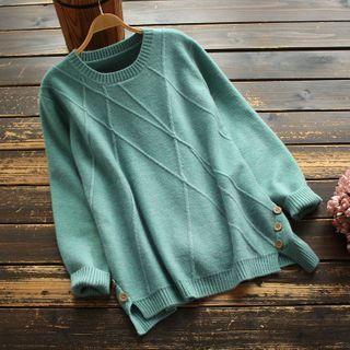 Irregular Striped Sweater