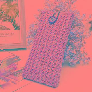 Woven Straw Eyeglasses Case