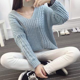 Ribbed Knit Sweater