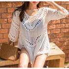 Perforated Cover-up As Shown In Figure - One Size