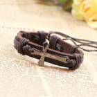 Cross Genuine-leather Bracelet