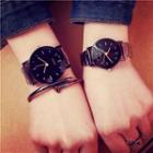 Couple Matching Steel Strap Watch (various Designs)