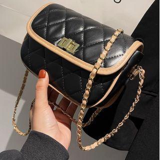 Quilted Flap Crossbody Bag (various Designs)