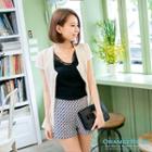 Print Mini Shorts