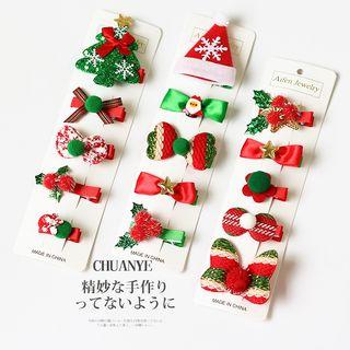 Set Of 2 / 4 / 5: Christmas Hair Clip