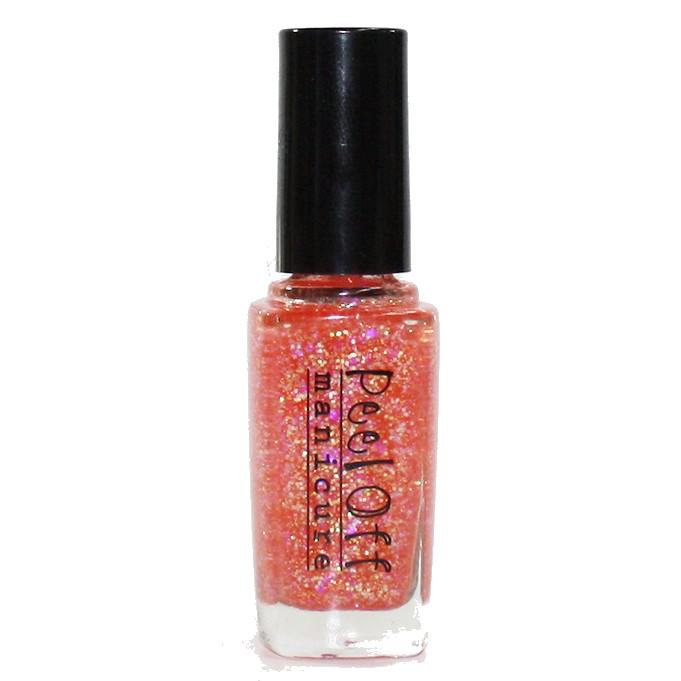 Lucky Trendy - Tm Peel Off Manicure Glitter (orange Solvet) 7.5ml