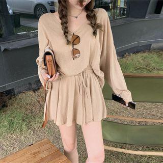 Long-sleeve T-shirt / Skort