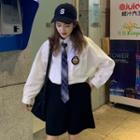 Neck Tie Shirt / Pleated Skirt / Shorts