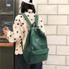 Middle Zipper Backpack