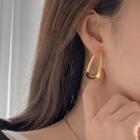Geometric Stainless Steel Dangle Earring 1 Pair - Dangle Earring - Geometric - Gold - One Size