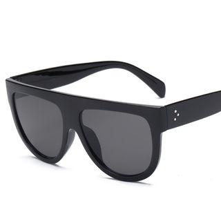 Thick Frame Oversized Sunglasses