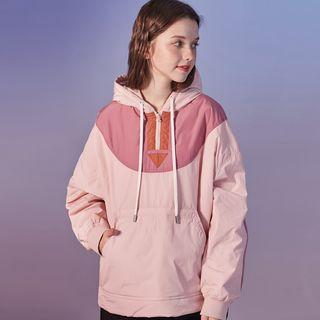 Panel Padded Hoodie
