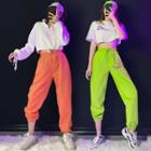Neon High-waist Sweatpants