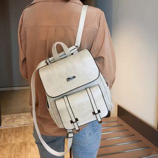 Double Strap Accent Backpack