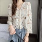 Floral Lace Light Cardigan