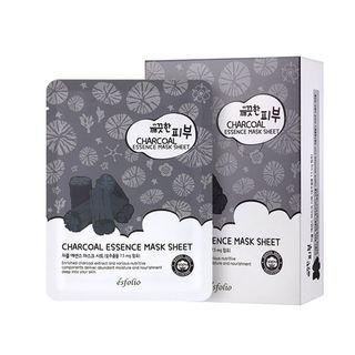 Esfolio - Charcoal Essence Mask Sheet Set 25ml X 10pcs