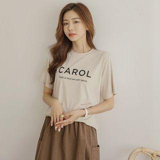 Carol Printed Silky T-shirt