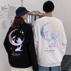 Couple Matching Fish Print Sweatshirt
