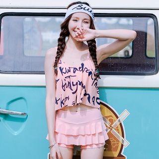 Lettering Tankini