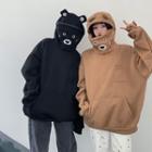 Couple Matching Bear Zip Hoodie