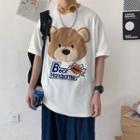 Cartoon Bear Short-sleeve T-shirt