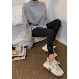 Mockneck Thumb-hole M Lange Top