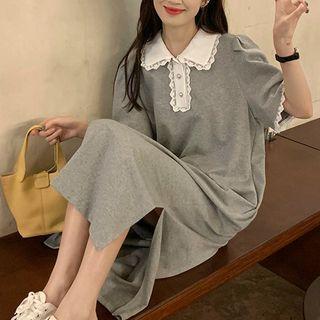 Short-sleeve Knit Polo Shirt (various Designs)