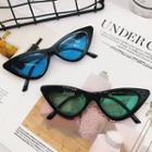 Retro Cat Eye Sunglasses With Pouch / Case