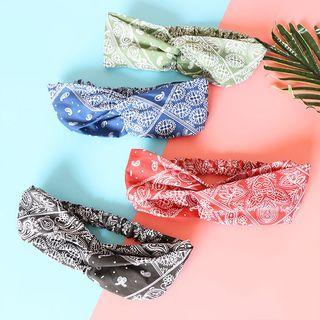 Paisley Print Headband