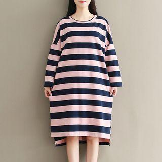 Striped Knitted Dress