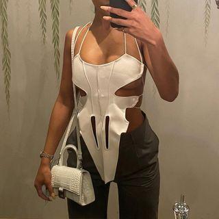 Open-back Cut-out Camisole Top