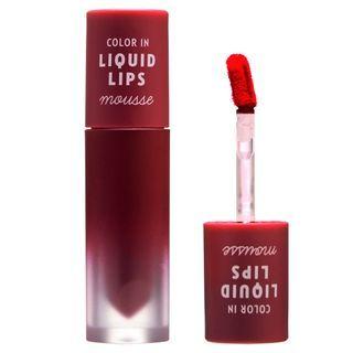 Etude House - Color In Liquid Lips Mousse (8 Colors) #rd301 Raspberry Power