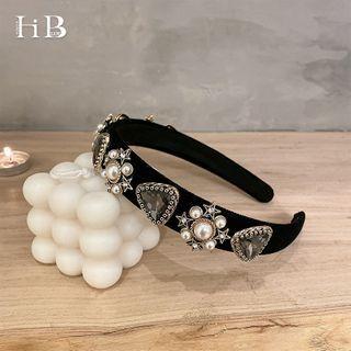 Embellished Headband Black - One Size