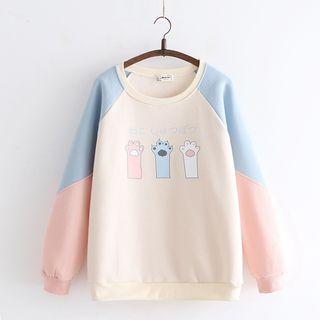 Paw Print Pullover